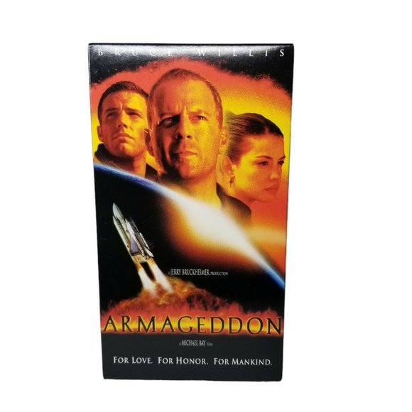 Media Armageddon Vhs 1998 Liv Tyler Ben Affleck Bruce Willis Poshmark